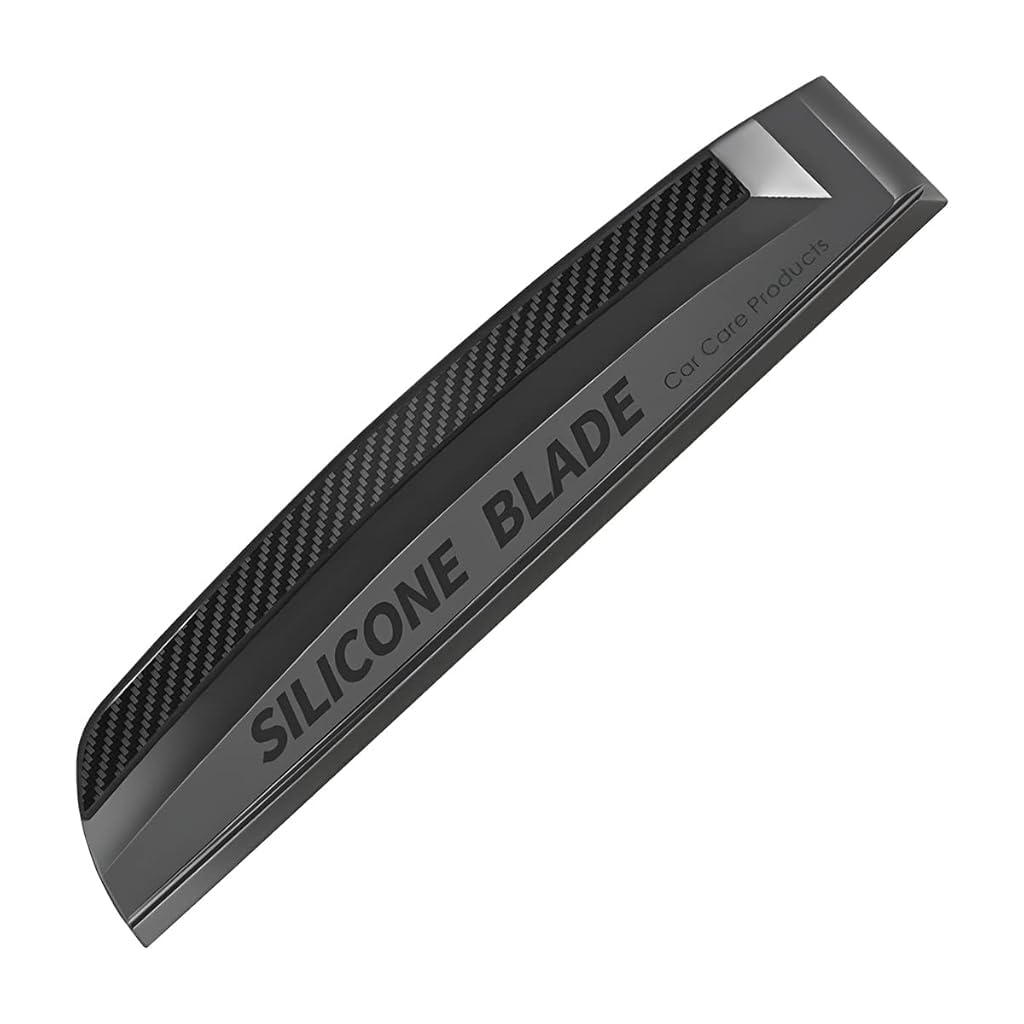 STHIRA® Car Window Squeegee, Soft Silicone Blade for Cleaning Water, Professional One-Piece Auto Glass Water Wiper, 11.8 Inches STHIRA® Car Window Squeegee, Soft Silicone Blade for Cleaning Water, Professional One-Piece Auto Glass Water Wiper, 11.8 Inches
